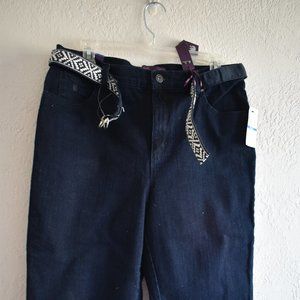 NWT Gloria Vanderbilt Denim Capri (NWT)